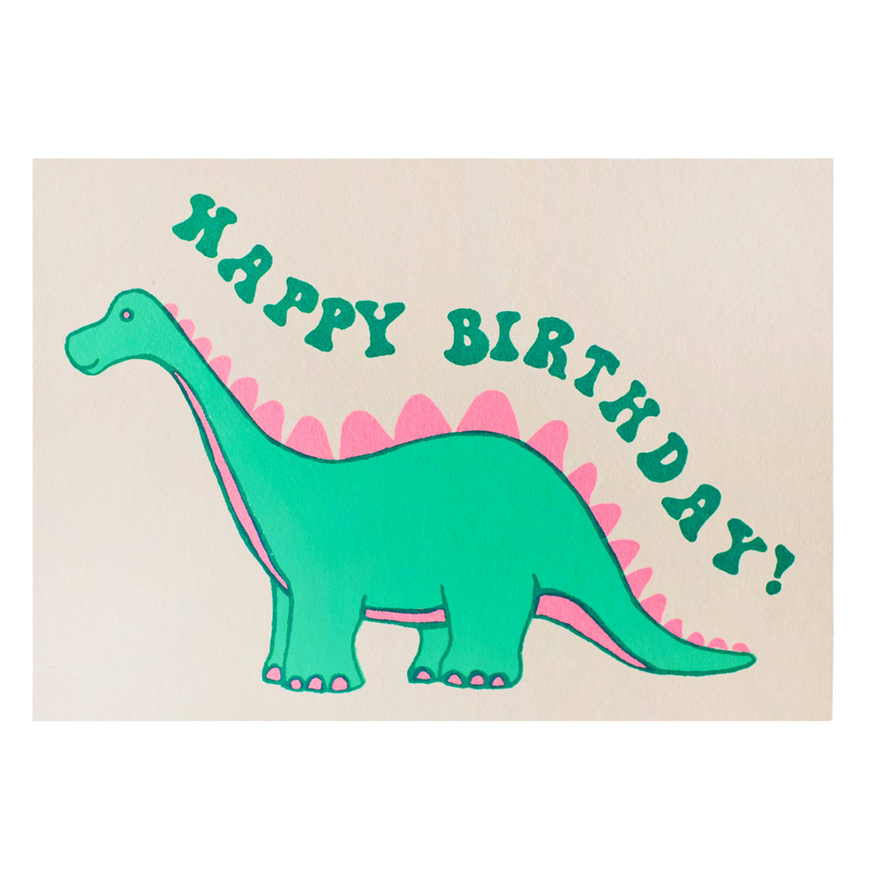 Birthday Dino Card