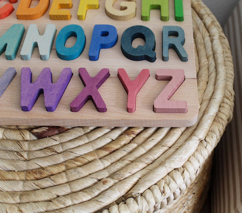 Rainbow Alphabet Puzzle