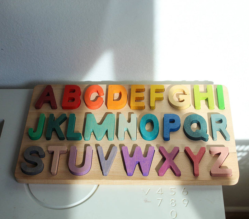 Rainbow Alphabet Puzzle