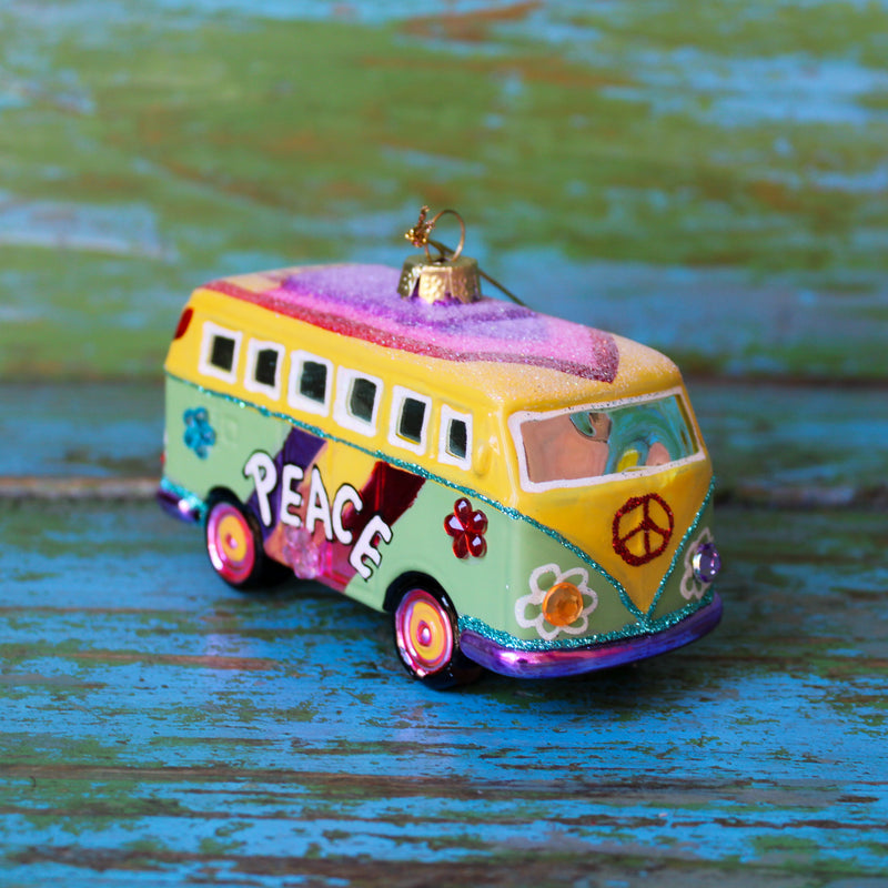 Hippie Bus Ornament