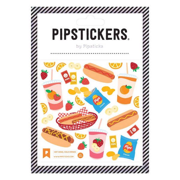 Hot Dogs, Cold Drinks Stickers