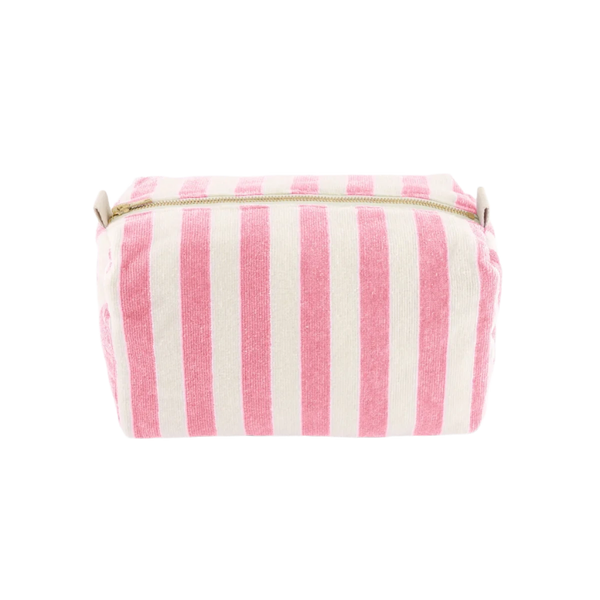 Cosmetic Bag - Terrycloth Stripes