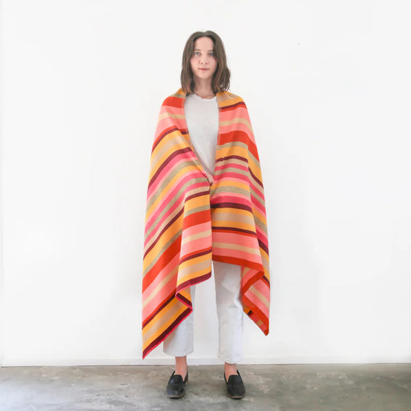 Desert Shawl - Yellow Stripe