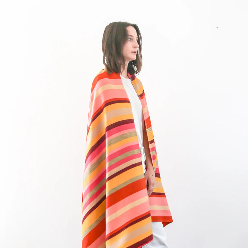 Desert Shawl - Yellow Stripe