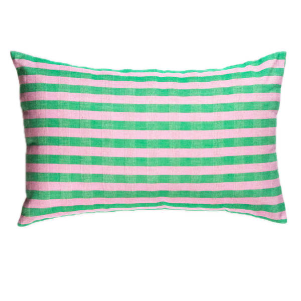 Flora Stripe Pillow