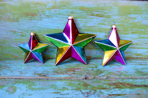 Spectrum Star Ornament