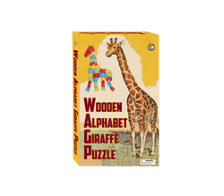 Wooden Alphabet Giraffe Puzzle