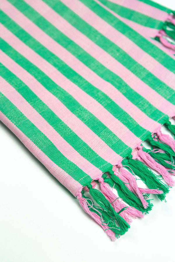 Flora Stripe Kitchen Towel