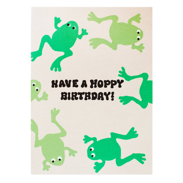 Hoppy Birthday Card