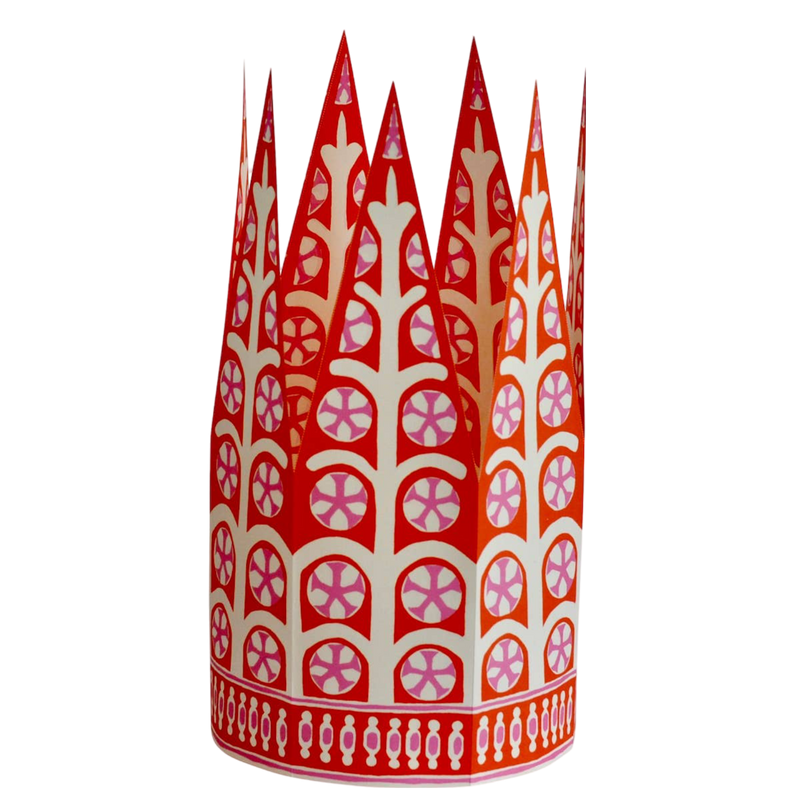 Set of Six Fabulous Paper Party Crowns