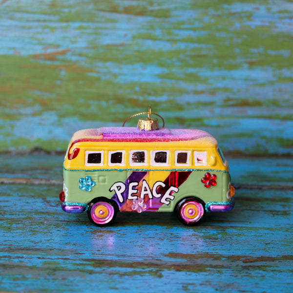 Hippie Bus Ornament