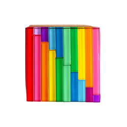 Rainbow Acrylic Blocks Set