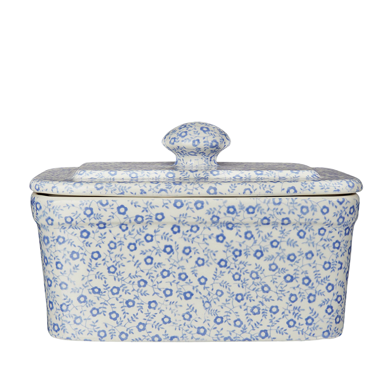 Pale Blue Felicity Butter Dish