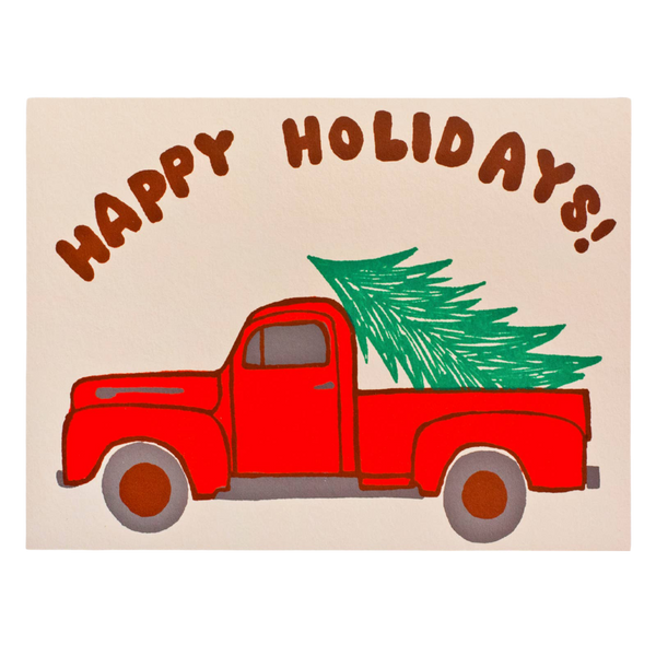 Holiday Truck Card