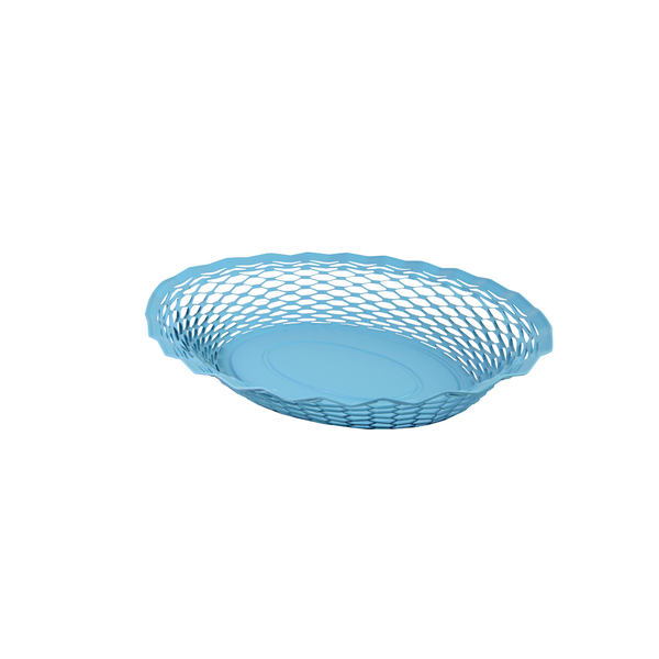 Metal Oval Food Basket - Matte