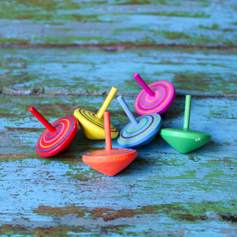 Wooden Spinning Top