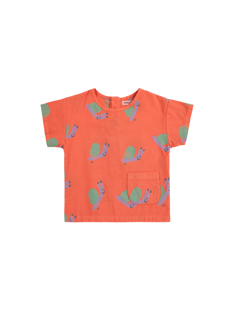 Funny Snail Woven Blouse