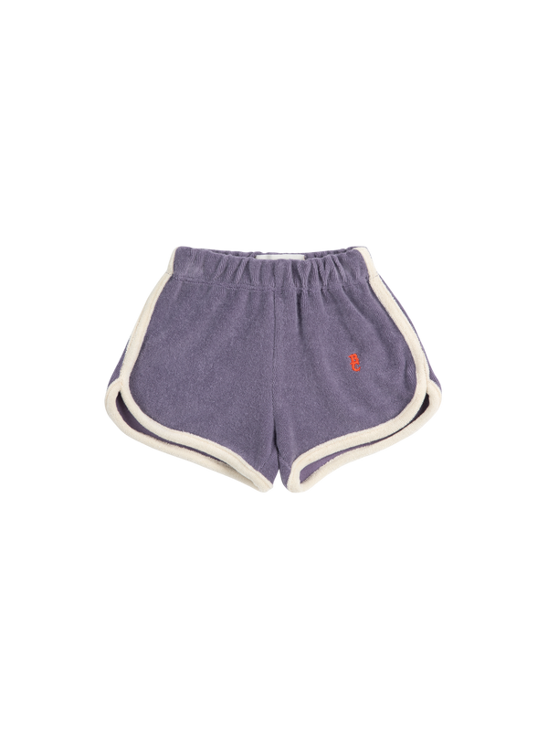 Blue Terry Cloth Shorts