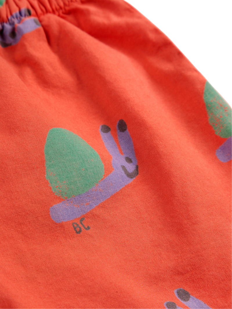 Funny Snail Woven Shorts