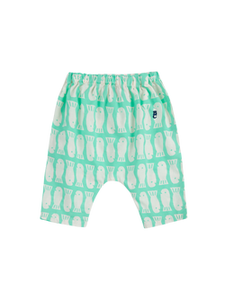 Lucky Fish Woven Harem Pants