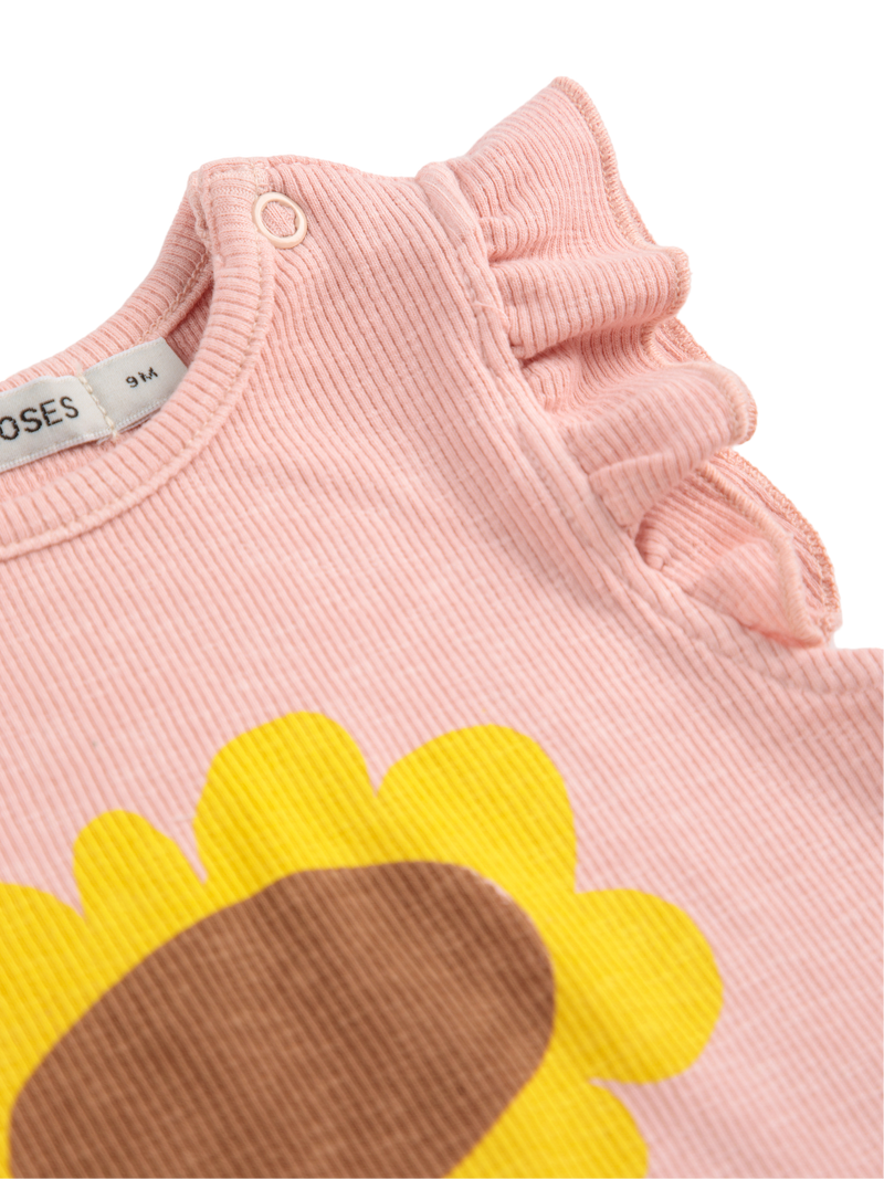 Sunflower Ruffled Onesie