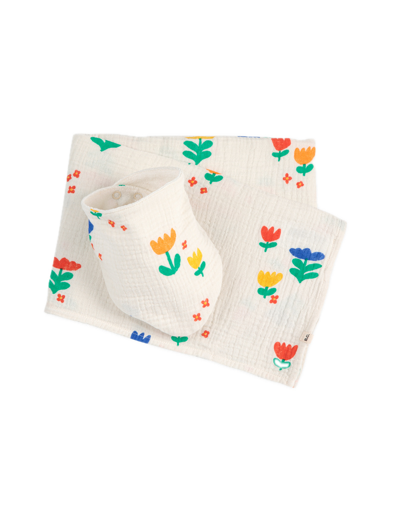 Garden Party Muslin & Bib Set