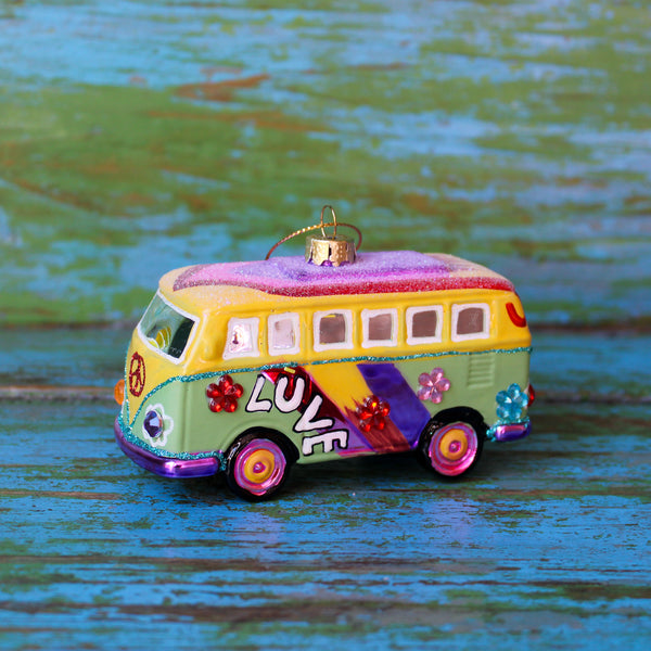 Hippie Bus Ornament