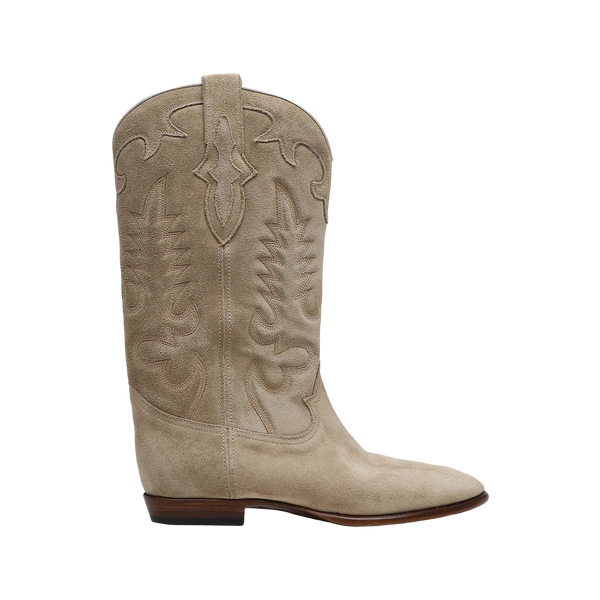 Midnight Suede Cowboy Boots -  Desert