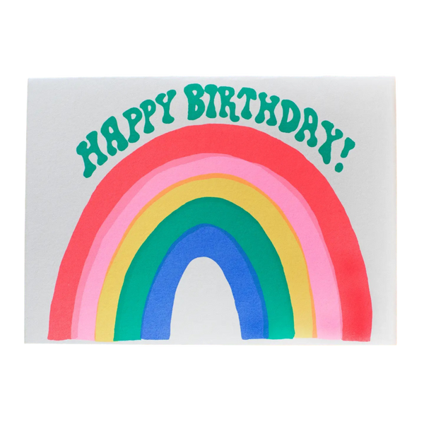 Birthday Rainbow Card