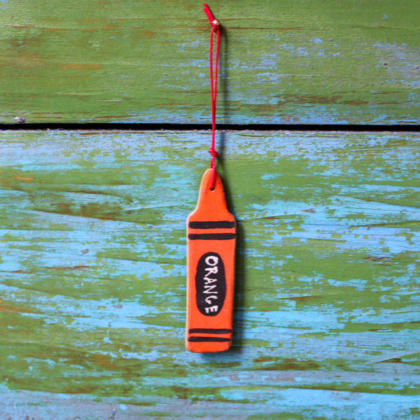 Ceramic Crayon Ornament