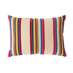 Cranberry Stripe Pillow