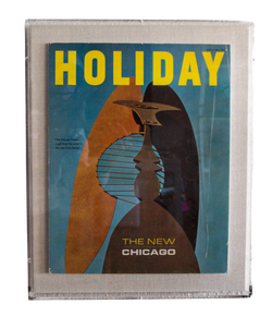 Framed Holiday Magazine Cover - March 1967, "Chicago"