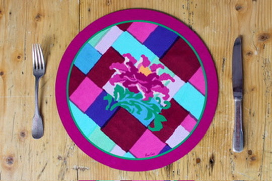 Geesband Placemat - Fuchsia