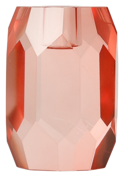 Gem Crystal Candleholder - Orange