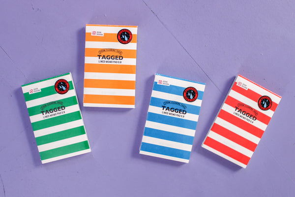 Stripe Memo Pad