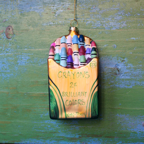 Crayon Box Ornament