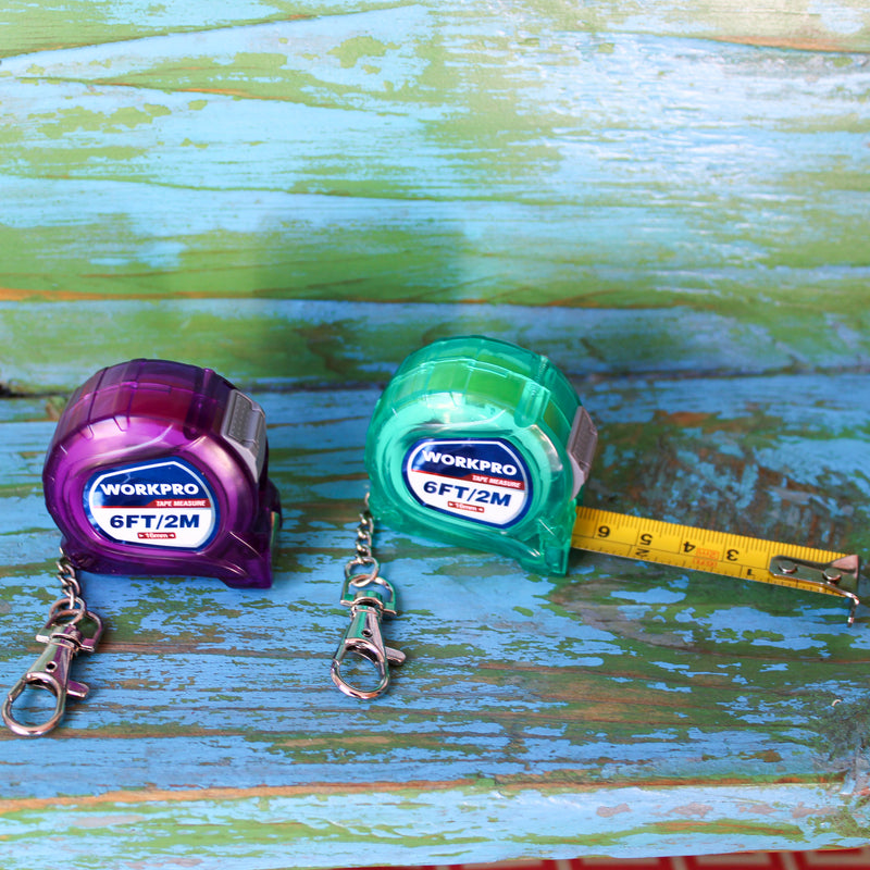 Tape Measure Keychain