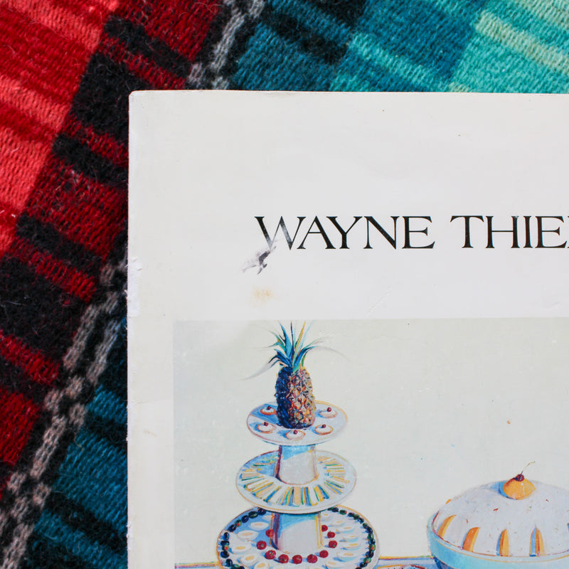 Vintage Exhibition Catalog - Wayne Thiebaud: Survey 1947-1976