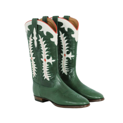 Midnight Texas Cowboy Boots -  Dark Green