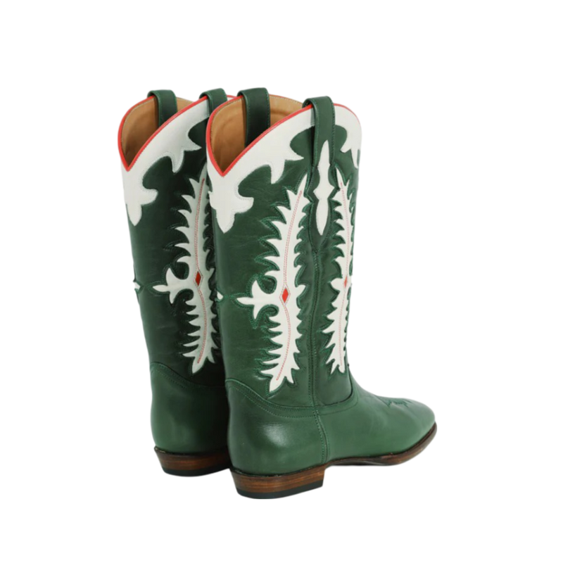 Midnight Texas Cowboy Boots -  Dark Green