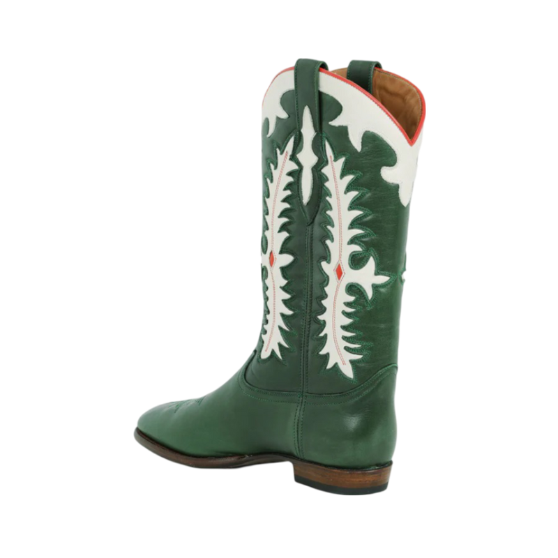 Midnight Texas Cowboy Boots -  Dark Green