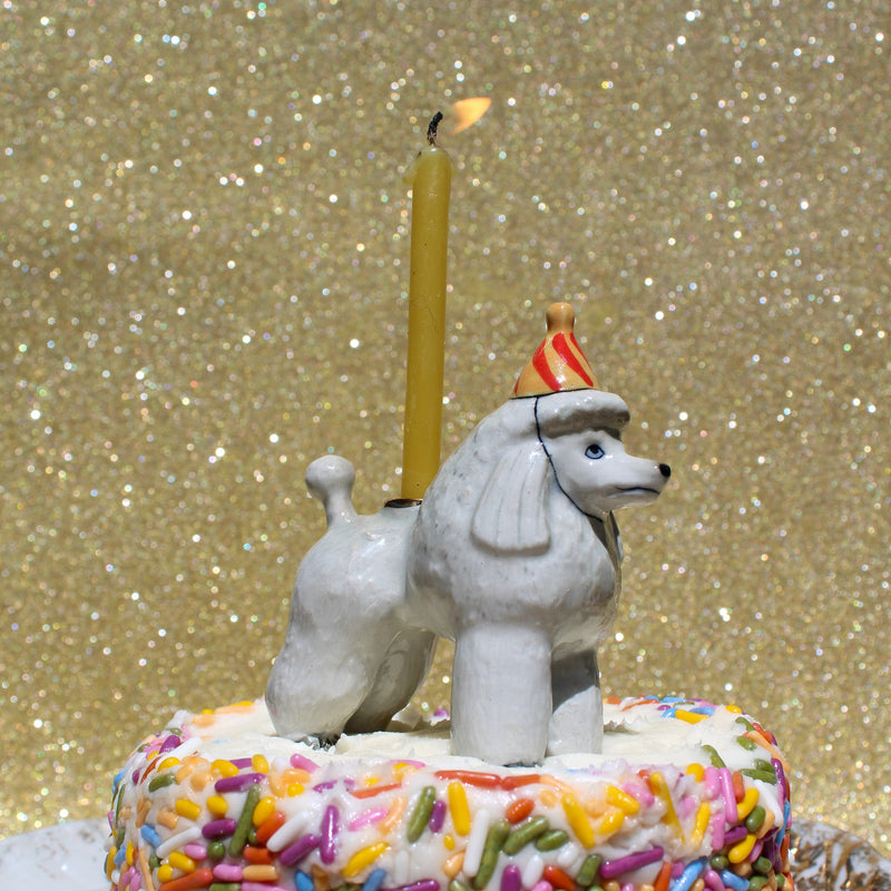 Poodle Cake Topper