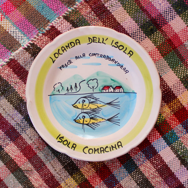 Buon Ricordo Plate - Dell'Isola
