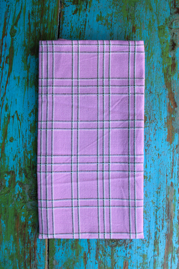 Chiapas Plaid Lilac Napkin - Set of 4