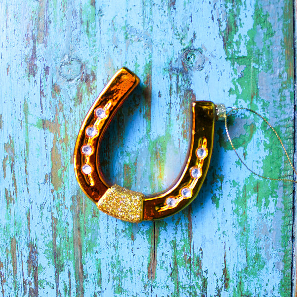 Lucky Horseshoe Ornament