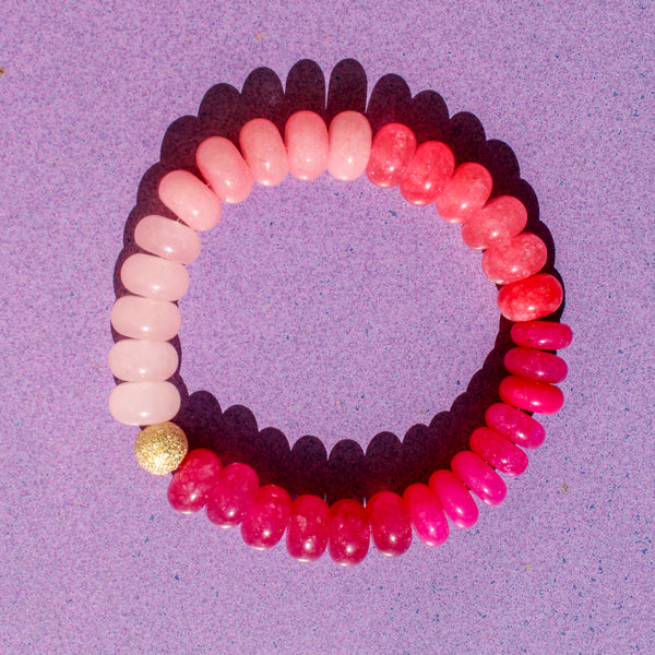 Pink Ombre Bracelet