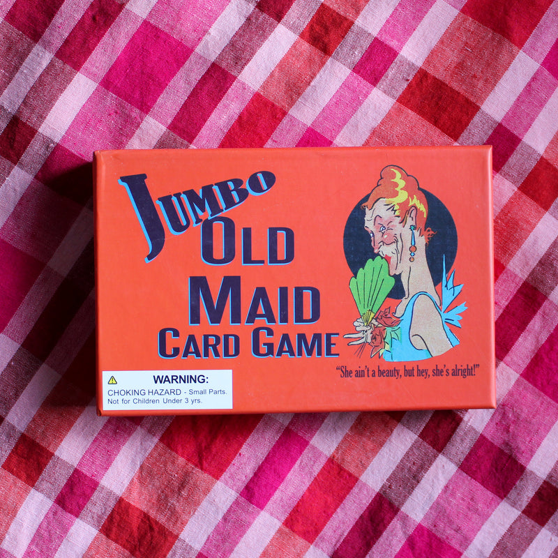 Jumbo Old Maid Card Game