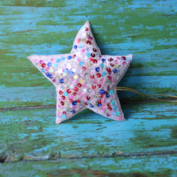 Sequin Star Ornament