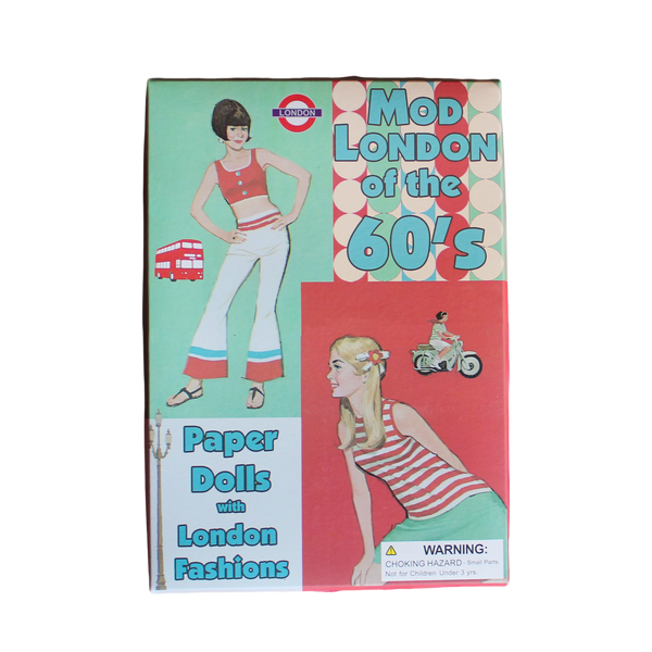 London Mod Paper Doll Box Set