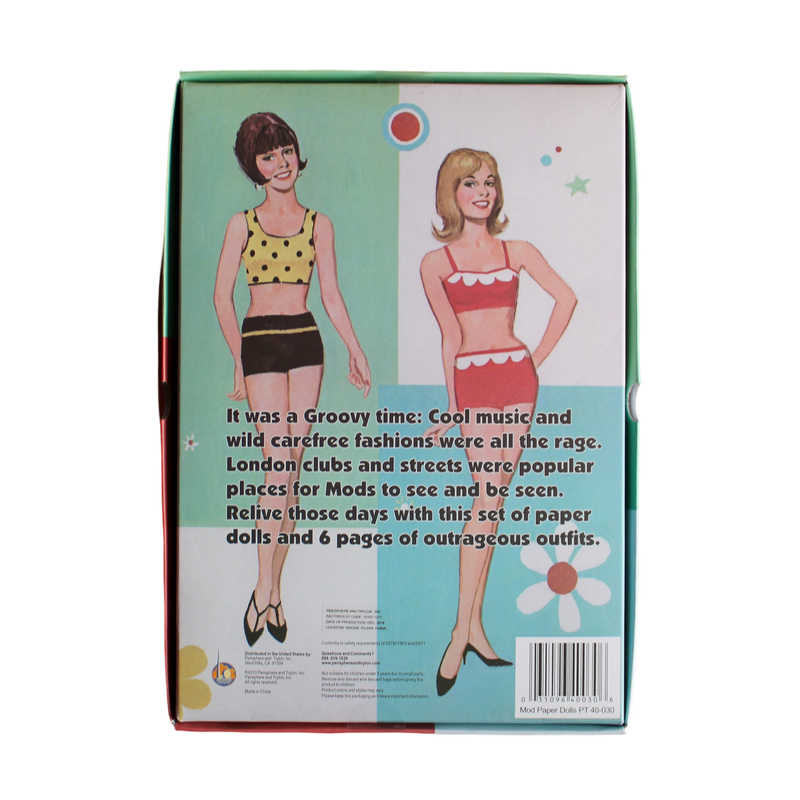 London Mod Paper Doll Box Set